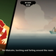 Screenshot of character Veronica Villensey sits in the game Overboard!